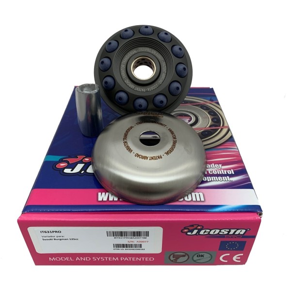 Variador J.Costa PRO para Suzuki Burgman 125cc Variador J.Costa PRO para Suzuki Burgman 125cc