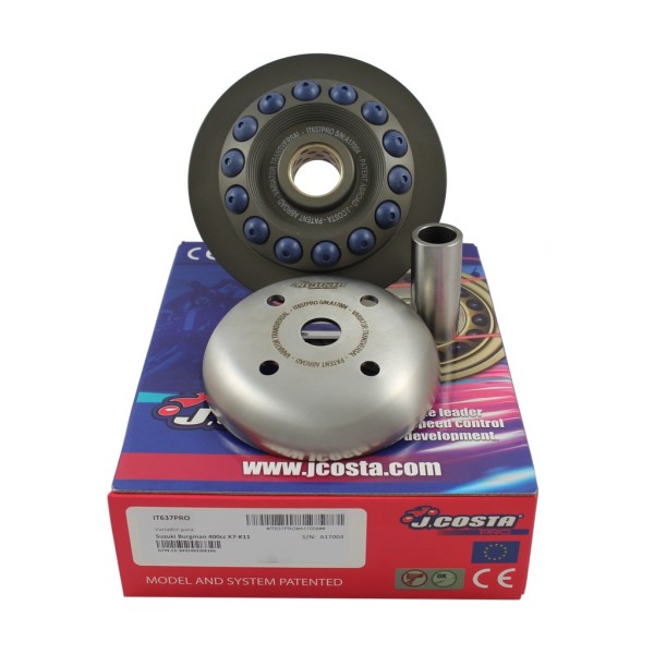 Variador J.Costa PRO para Suzuki Burgman 400cc K7-K11 (2008-18) Variador J.Costa PRO para Suzuki Burgman 400cc K7-K11 (2008-18)
