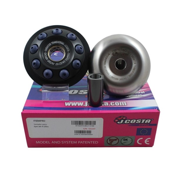 Variador J.Costa PRO para SYM Jet 4 125 (Motores GY7) Variador J.Costa PRO para SYM Jet 4 125 (Motores GY7)